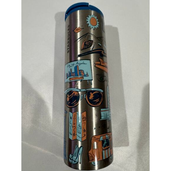 Starbucks Los Angeles Insulated Tumbler 16 oz Been There Series - Picture 8 of 11